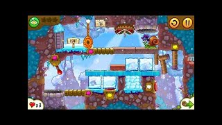 Lets Play - Snail Bob 2, Level 4-7, Winter Story