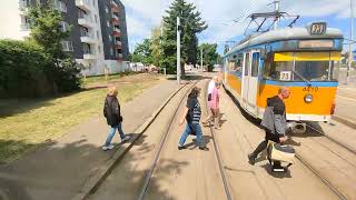 Comparison of trams in Sofia in Bulgaria (2022)
