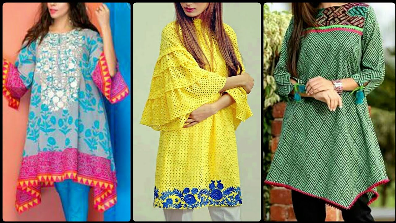 Latest And Stylish Cotton Kurti Design For Girls Youtube