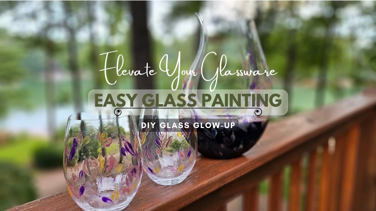 How to Paint on Glassware: Stunning Tips for Perfect Designs 1 How to Paint on Glassware: Stunning Tips for Perfect Designs