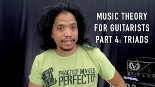 PART 4 Music Theory for Guitarists: Triads and CAGED Guitar