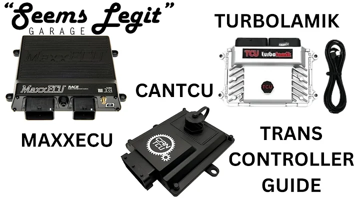 Which DCT or 8HP Transmission Controller is Right for You? MaxxECU, CANTCU, or Turbolamik?