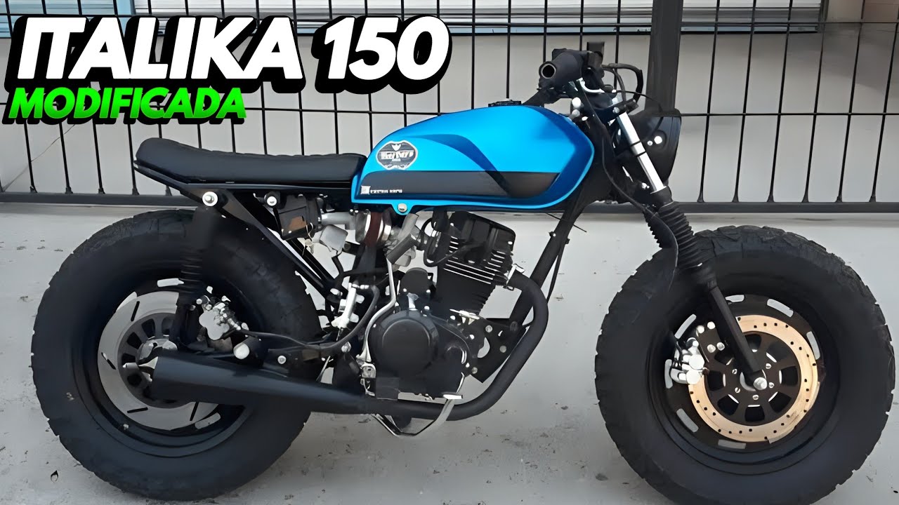 🔥MOTO ITALIKA 150 MODIFICADA🔥