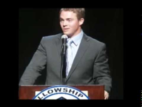 Colt McCoy Speaking at FCA Banquet PART 1 - YouTube