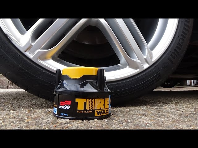 Tire Black Wax, Tires Coating, Car Wash