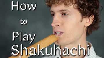 How to play shakuhachi by Josen (Jon Kypros)