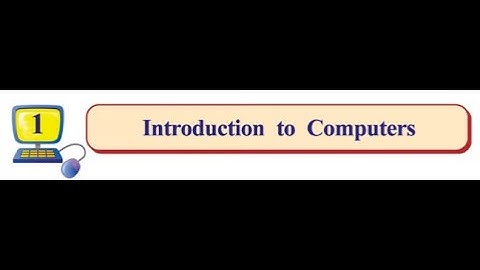 Chapter :-1 || Introduction to Computer||Class 9th ||GSEB