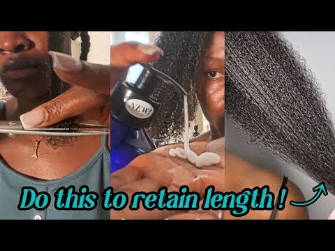 HOW TO RETAIN LENGTH ON NATURAL HAIR | 7 easy ways to retain length