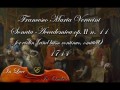Capture de la vidéo Francesco Maria Veracini - Sonata Accademica Op. Ii N. 11 - 1744