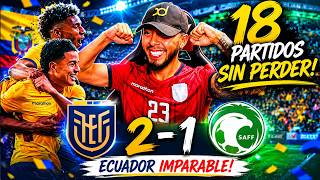 ¡18 PARTIDOS SIN PERDER! ECUADOR 2-1 ARABIA SAUDITA | AMISTOSO INTERNACIONAL | XDOTES