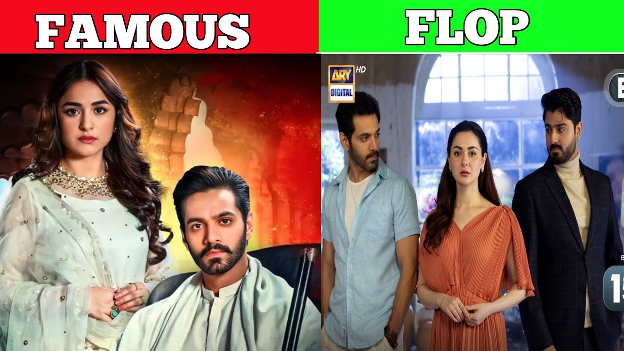 Top 3 Famous And Flop Pakistani Dramas of 2023 - Pakistani Drama - Sami Reviews
