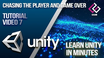Chasing the Player and Game Over | Unity Tutorials | Computer Graphics Society | IIT Kharagpur