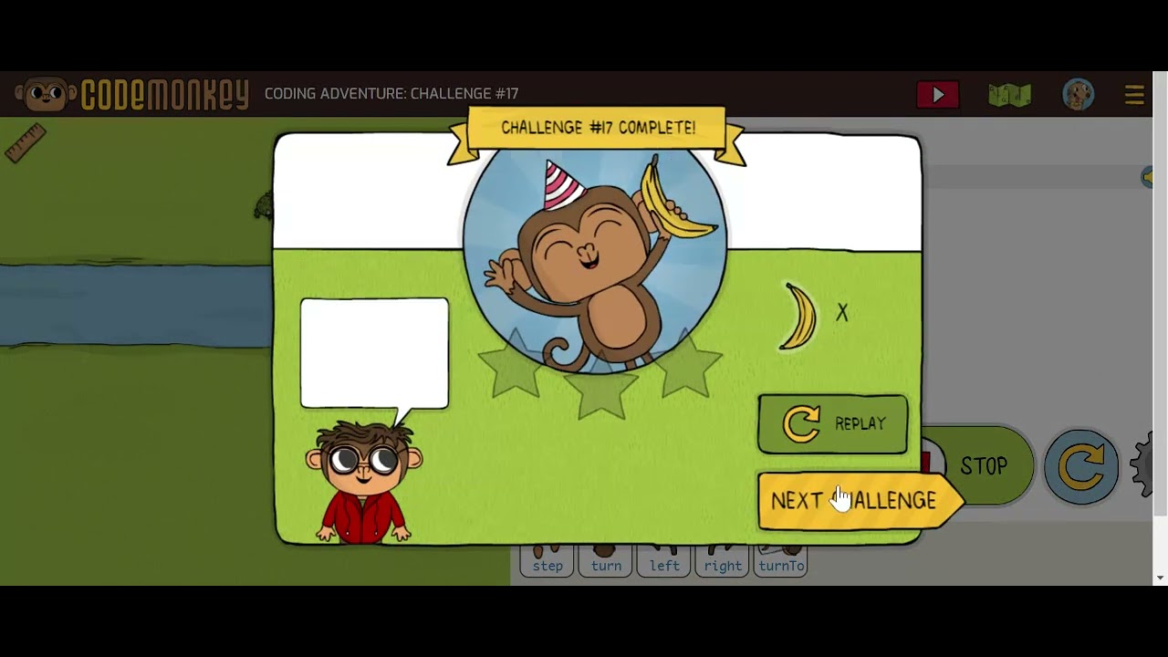 Code Monkey CODING ADVENTURE: CHALLENGE #17 - YouTube