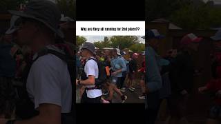 Why are they all running for 2nd place?? 😳 Because 50yo David Goggins is in the Moab 240 💀 #goggins