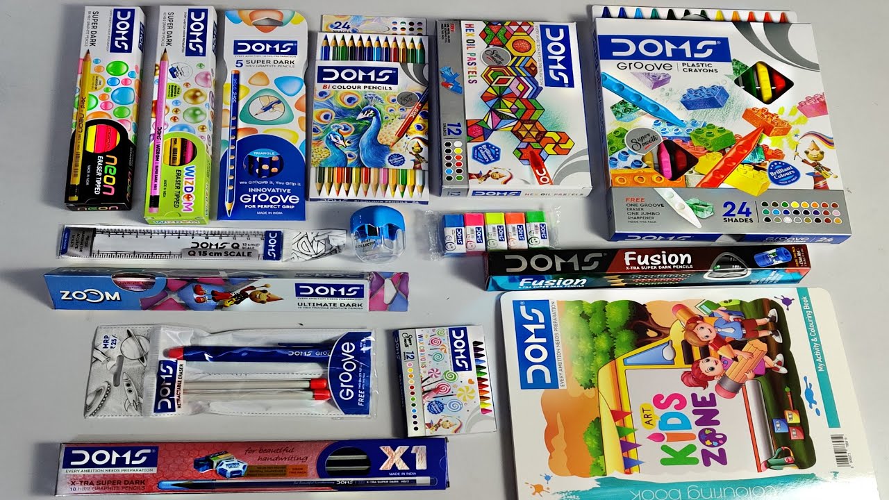 Latest ultimate doms smart kit bag unboxing | doms accessories, colour ...