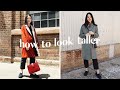 How to Look Taller + Petite Studios Review