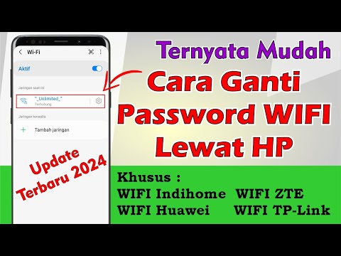 Cara Mengganti Password WiFi Lewat HP | Sandi WiFi