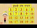 Number  counting numbers 1 to 20 for kids  learn number counting for child  number for kids