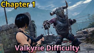 Resident Evil 4 Remake Valkyrie Difficulty Challenge Chapter 1