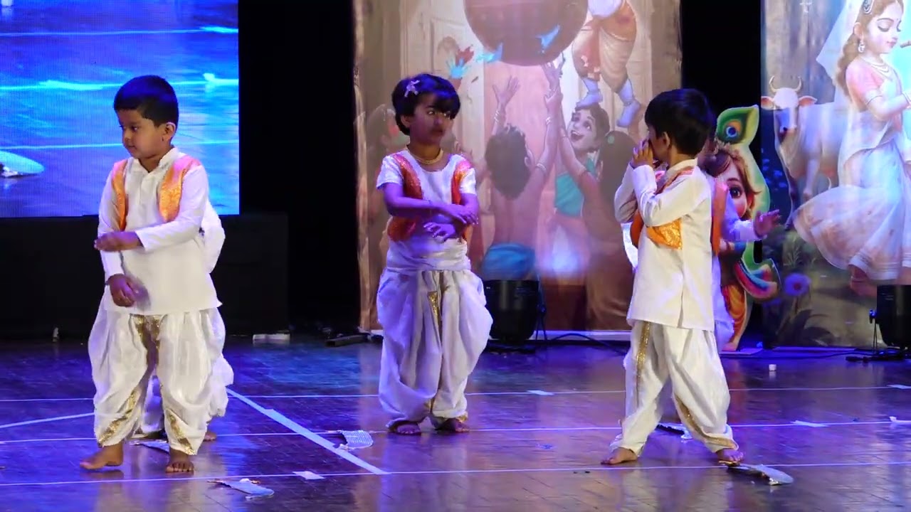 Annual Function Krishna Anubhuti 2025-26, Nursery Tulip division 