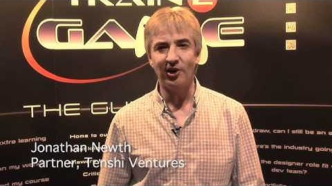 Train2Game at EuroGamer with Jonathan Neweth Partner from Tenshi Ventures