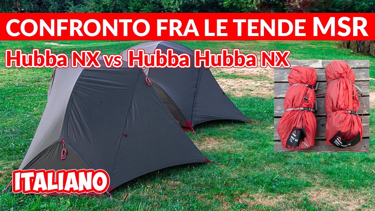 Paleria Syclone Di Easton Per Tenda Msr Hubba Hubba Nx Versione Americana Youtube