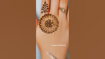 Easy and simple New Stylish arabic Mehndi Design for Bridesmaids UK-USA Viral” #dubai  #viralsong