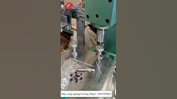 Máy tán đinh bàn xoay tự động gia công