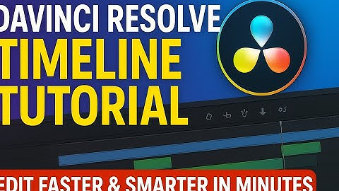 DaVinci Resolve Timeline Tutorial (2025) | Edit Faster & Smarter in Minutes!