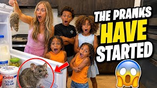 Kids Scare Mom!
