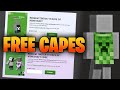 FREE Minecraft Cape Codes! How to get them Tik Tok Cape Twitch Cape