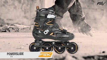 Powerslide S4 FSK freeskates Slalom inline skates