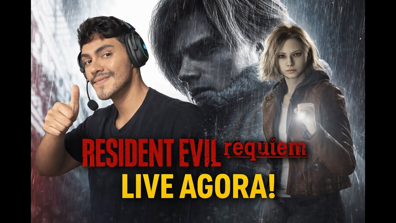 JOGANDO RESIDENT EVIL REQUIEM PELA PRIMEIRA VEZ