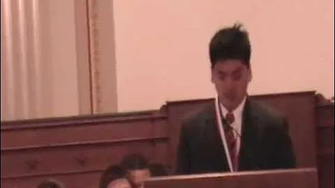 Congressional Award Gold Medal ceremony speech 200...