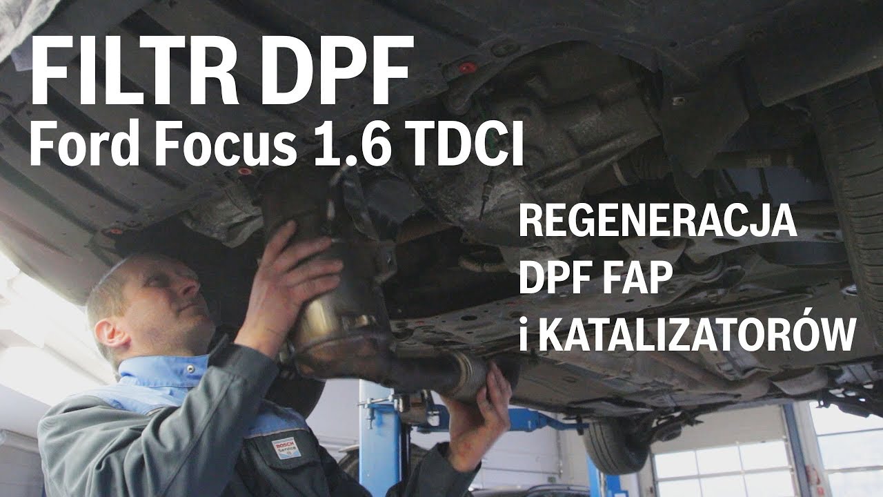 Regeneracja FIltra DPF Ford Focus 1.6 TDCI 77kW