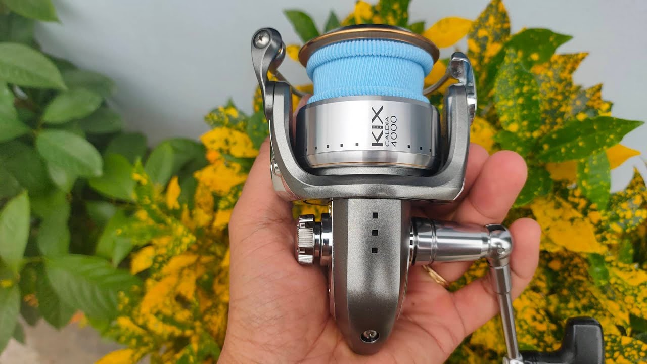 Daiwa caldia kix 4000 made in japan siêu đẹp - YouTube