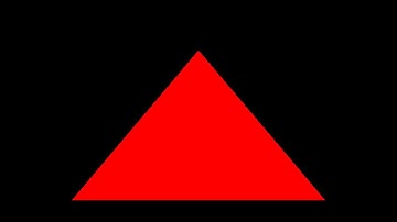 Computer Graphics - How To Draw A Triangle In OpenGL