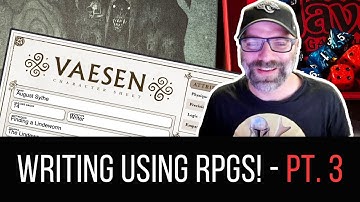 Make writing fun with SOLO-RPGs  (Part 3) - Vaesen Session 2