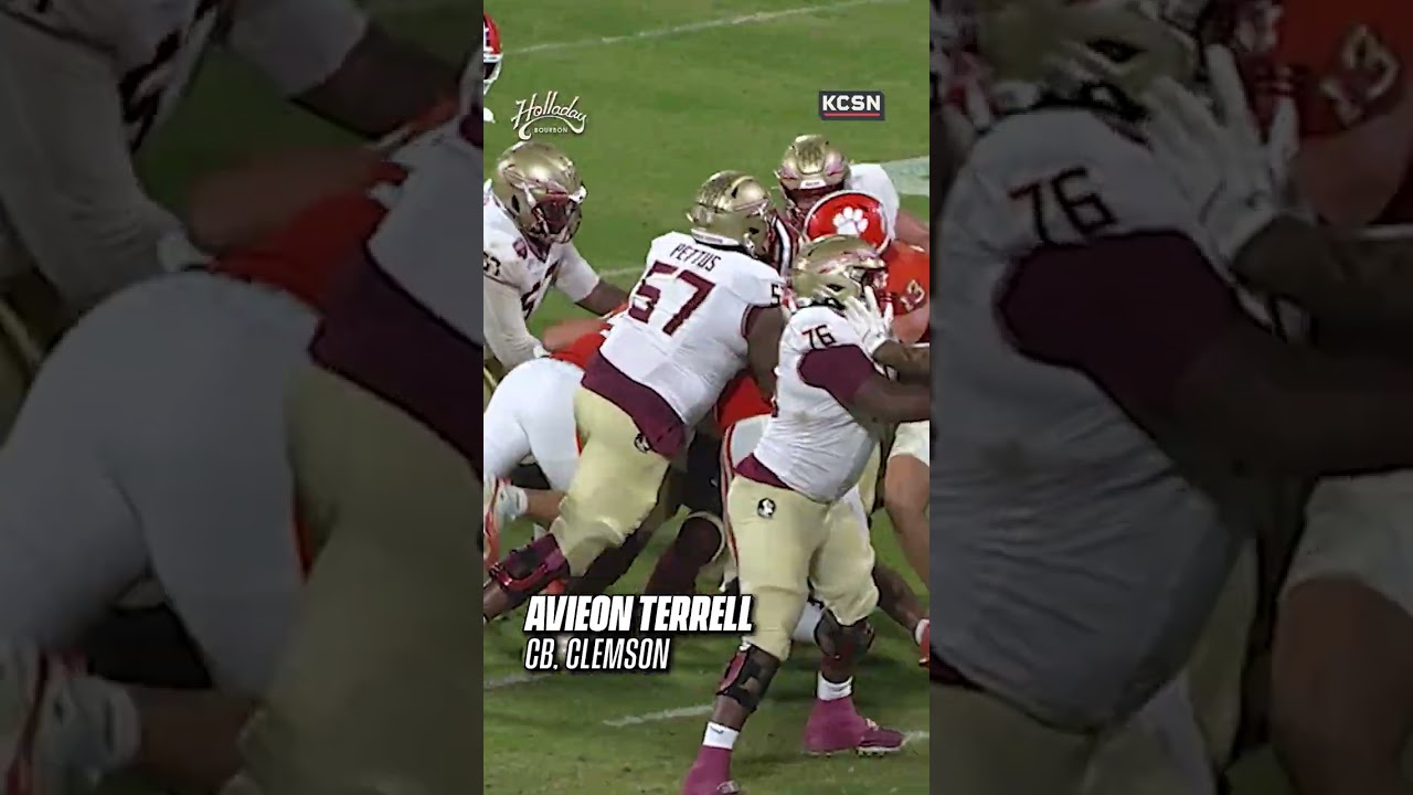 WATCH: Clemson CB Avieon Terrell 2026 NFL Draft Highlights