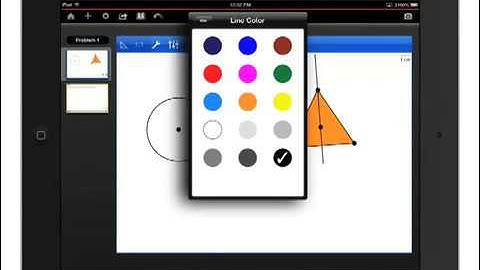 TI Nspire™ Apps for iPad Tutorial Formatting Graphs, Objects