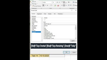 Track Deadline | Task Deadline | Project Deadline Tracker in Excel #viral #excel #viralvideo #shorts