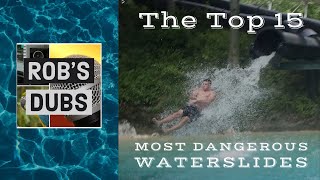 15 MOST INSANE BANNED Waterslides (DUBBED)