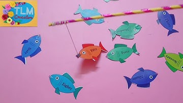 Number fishing rod | Ennum Ezhuthum TLM Term 3 | Maths Unit 1. Activity 3 | Number and number names