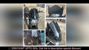 Motorcycle Windscreen Sports Touring Windshield Visor Wind Deflector With Bracket For Suzuki GSX-S75