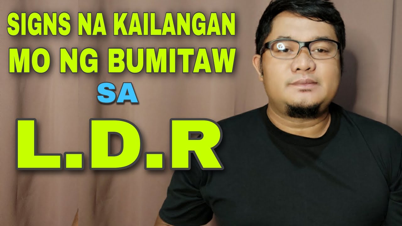 SIGNS NA HINDI KANA LOVE SA LDR    l RhegTV