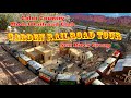 Sun River Garden Railroad Open House - Color Country Layout tours part 1