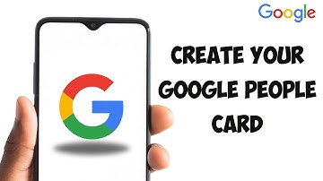 How To CREATE Your GOOGLE People Card | ADD Me To Search