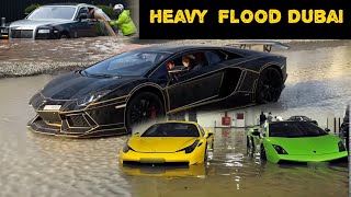 Heavy Rain Flood In Dubai