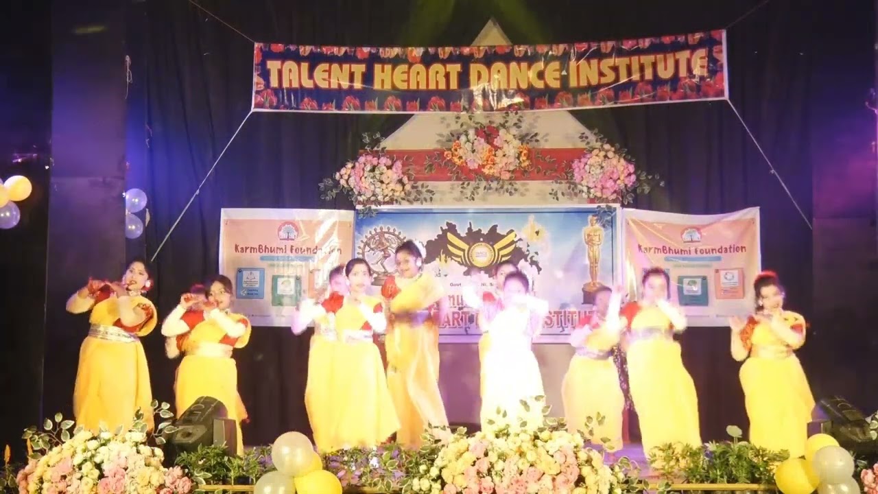 Boshonto Bohilo Sokhi | Holi Special Dance | Dance Cover | Talent Heart Dance institute 