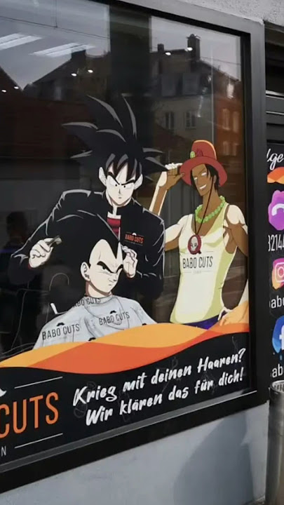 WHEN GOKU AND NIGETA GET A FRESH CUT #shorts #dragonball